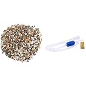 Foodie Puppies Natural Gravel (Mix Marble, 5Kg) (7mm - 13mm) & Outdoor Pebble & Siphon Pump for Aquarium/Fish Tank Cleaning Tool - (1.7 Meter)
