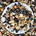 Foodie Puppies Natural Decorative River Stone (5 Kg, 1.5cm - 3.5cm) | Mix Stones Perfect for Aquarium, Fish Tank, Fish Bowl, Fireplace, Vase Filler, Plants Pot, Turtle Tank and Terrarium