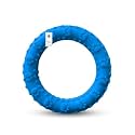Foodie Puppies Dog Paw Print Rubber Chew Ring Toy - (Small) for Puppies and Small Dogs, Interactive Teeth Cleaning, Playing, Training, and Fetch Toys | Good Dental and Gum Health