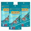 Foodie Puppies Optimum Micro Pellet Fish Food, 50g x 3 for All Small-Mouthed Tropical Fish Highly Nutritious Food with Free Key Ring
