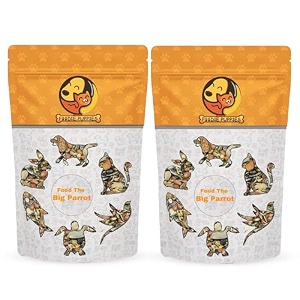 foodie puppies parrot bird food for big parrot birds - 2kg pouch mix seeds fortified with almonds peanuts pumpkin seeds amp red chillis for african grey macaw cockatoo indian amp other parrots