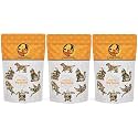 Foodie Puppies Parrot Bird Food for Big Parrot Birds - (3Kg, Pouch) Mix Seeds Fortified with Almonds, Peanuts, Pumpkin Seeds &amp; Red Chillis for African Grey, Macaw, Cockatoo, Indian &amp; Other Parrots.