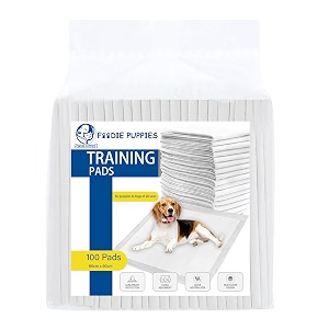foodie puppies pee amp potty pet training pad for puppies amp dogs  leak proof protection  ultra-absorbent  odor neutralizer  multilayer design 60x90cm - 100pcs