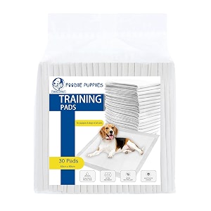 foodie puppies pee amp potty pet training pad for puppies amp dogs  leak proof protection  ultra-absorbent  odor neutralizer  multilayer design 60x90cm - 30pcs