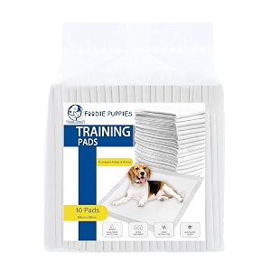 foodie puppies pee amp potty pet training pad for puppies amp dogs  leak proof protection  ultra-absorbent  odor neutralizer  multilayer design 60x90cm - 10pcs