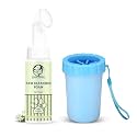 Foodie Puppies Pet Paw Care 2-in-1 Combo of Paw Cleaning Foam (Jasmine, 150ml) and Paw Cleaner (Large) for Dogs &amp; Puppies | Moisturizes &amp; Softens Dry Chapped Paws | Quick Cleaning, Remove Dirt &amp; Muds
