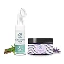 Foodie Puppies Pet Paw Care 2-in-1 Combo of Paw Butter Cream (Lavender, 100gm) and Paw Cleaning Foam (Neem, 150ml) and for Dogs and Puppies | Moisturizes & Softens Dry Chapped Paws | Allergen-Free