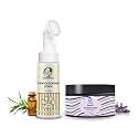 Foodie Puppies Pet Paw Care 2-in-1 Combo of Paw Butter Cream (Lavender, 100gm) and Paw Cleaning Foam (Twilight Mist, 150ml) for Dogs and Puppies | Moisturizes & Softens Dry Chapped Paws