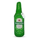 Foodie Puppies Squeaky Crackling Plush Toy for Dogs &amp; Puppies - (Doggieken Bottle, Green 27cm) | Non-Toxic, Stuffed, Teething, Playful, Interactive, Soft, Chew Toy for Small to Medium Dogs