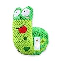 Foodie Puppies Dog Plush Toy - Snail Shaped |Non-Toxic, Soft, Stuffed Interactive Cute Squeaky, Crinkle Teething Dog Toy for Puppies and Small to Medium Dogs and Puppies (Snail Plush Toy)