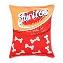 Foodie Puppies Squeaky Plush Toy for Dogs &amp; Puppies - Lazy Chips | Non-Toxic, Interactive, Teething, Chewing, Playful, Crinkle Sound Toy for Small to Medium Dogs I Pet Toy