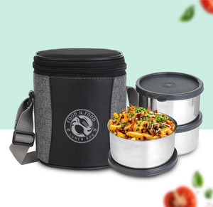FOODNFOOD Ecoline steel containers 330 ml each