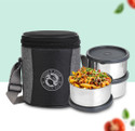 FOODNFOOD Ecoline steel containers 330 ml each