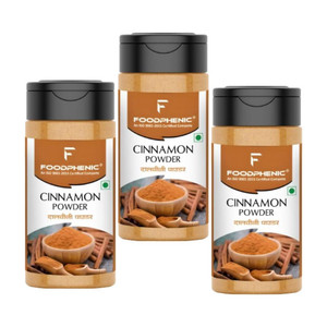 FOODPHENIC Cinnamon Dalcheeni Powder Shaker Jar 300gm