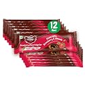 Foodrik Chana Sattu, Choco Nutri Energy Snack Bar| Almonds, Strawberry, Oats, Dates &amp; Honey| Protein, Fibre &amp; Iron| No Preservatives, Artificial Colours &amp; Flavours| Healthy &amp; Tasty (Strawberry, 12)