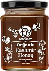 foodsbay organic kashmir honey  100 pure  natural honey  kashmir honey  325 g