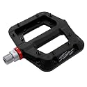 FOOKER MTB Pedals Mountain Bike Pedals 3 Bearing Non-Slip Lightweight Nylon Fiber Bicycle Platform Pedals for BMX MTB 9/16"