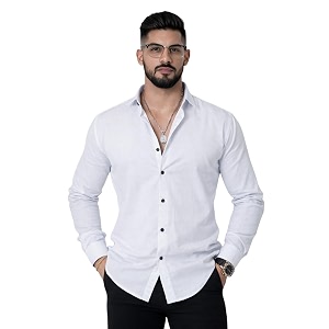 Foomer Green Paisley Printed Opaque Party Shirts