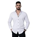 Foomer Green Paisley Printed Opaque Party Shirts