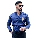 Foomer Green Paisley Printed Opaque Party Shirts