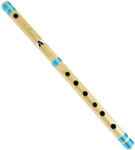 foora musical a sharp medium right hand bansuri 19 inches bamboo flute 48 cm