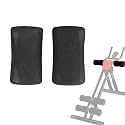 Foot Foam Pads for Leg Extension Machine Replacement - High Density Comfortable Foam Roller Inserts Compatible with Weight Benches and Gym Equipment, 2 Pack(2PCS 135MM)