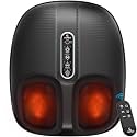 CuPiLo Foot Massager FSA Eligible HSA, Shiatsu Foot Massager for Plantar Fasciitis with Heat &amp; Remote Control, 5 Compression Levels &amp; Kneading Massage for Tired Feet, Seniors, Officer, Dad Gifts