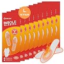 Foot Warmers for Feet, Feet Warmers for Women Men, Toe Warmers for Feet, Insole Foot Warmers Disposable, Ultra Thin, Air Activated, 40/30/20/12/10/6 Pair