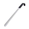 FootFitter 1.8mm Extra Thick Stainless Steel Long Shoe Horn Heavy‑Duty