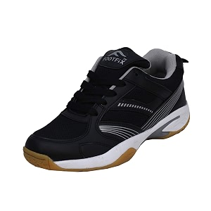FOOTFIX Unisex Spectrum Black Non Marking PU