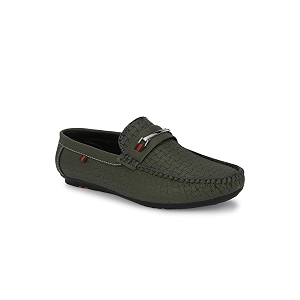 FOOTLOOSE Stylish Grey Comfort Loafers for Mens