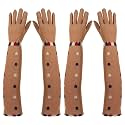 Footmate Women’s Summer Sun Protection Hand Gloves – Cotton Printed Long Sleeves Gloves | Full Hand Gloves for Protection from Sun Burn/Heat/Pollution | Stylish Arm Sleeves