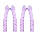 Footmate Women’s Summer Sun Protection Hand Gloves – Cotton Printed Long Sleeves Gloves | Full Hand Gloves for Protection from Sun Burn/Heat/Pollution | Stylish Arm Sleeves