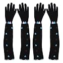 Footmate Women’s Summer Sun Protection Hand Gloves – Cotton Printed Long Sleeves Gloves | Full Hand Gloves for Protection from Sun Burn/Heat/Pollution | Stylish Arm Sleeves