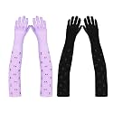Footmate Women’s Summer Sun Protection Hand Gloves – Cotton Printed Long Sleeves Gloves | Full Hand Gloves for Protection from Sun Burn/Heat/Pollution | Stylish Arm Sleeves