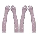 Footmate Women’s Summer Sun Protection Hand Gloves – Cotton Printed Long Sleeves Gloves | Full Hand Gloves for Protection from Sun Burn/Heat/Pollution | Stylish Arm Sleeves