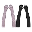 Footmate Women’s Summer Sun Protection Hand Gloves – Cotton Printed Long Sleeves Gloves | Full Hand Gloves for Protection from Sun Burn/Heat/Pollution | Stylish Arm Sleeves