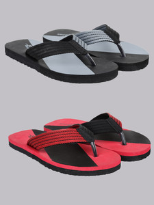 footox slippers for men  slides for men  clogs for men  flipflop for men men slippers black red  9