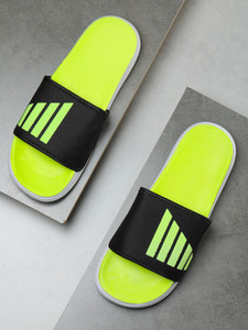 footox slippers for men  slides for men  clogs for men  flipflop for men men slides green black  4