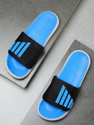 Footox Slippers for Men | Slides for Men | Clogs for Men | Flipflop for Men Men Slides (Blue , 3)