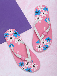 footox slippers for women  slides for women  clogs for women  flipflop for women women slides pink white  6