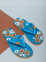 Footox Slippers for Women | Slides for Women | Clogs for Women | Flipflop for Women Women Slides (Orange , 8)