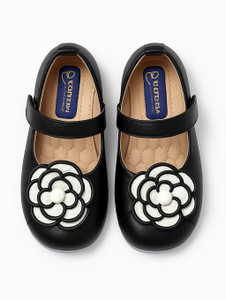 footpedia Girls Velcro Flats