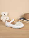 footpedia Girls Velcro Flats