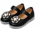 footpedia Girls Velcro Flats