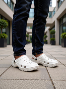 FOOTSTAIR Men Grey Sandals