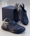 Footwin Men Clogs Sandal Blue 8