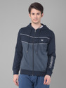 Force NXT Super Combed Cotton Rich Fleech Fabric Men Solid Casual Jacket