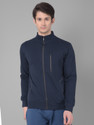 Force NXT Super Combed Cotton Rich Fleech Fabric High-Neck Men Solid Casual Jacket