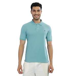 Force NXT Mens Cotton Green Polo T-Shirt